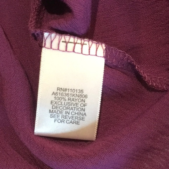 Beautees Flowy Girls Blouse Size M. - Picture 7 of 10